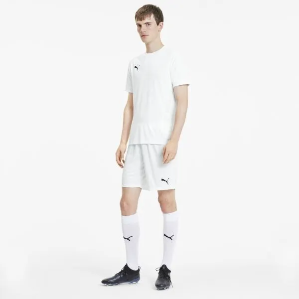 Puma TEAM GOAL 23 KNIT SHORTS Pánske šortky, biela, veľkosť