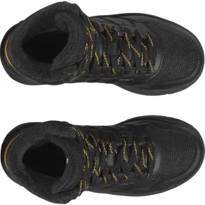 adidas HOOPS 3.0 MID K Chlapčenské členkové tenisky, čierna, veľkosť