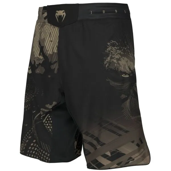 Venum GORILLA JUNGLE FIGHTSHORT Pánske MMA šortky, čierna, veľkosť XXL