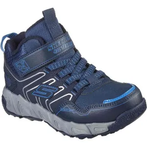 Skechers VELOCITREK-COMBEX Detská zateplená obuv, modrá, veľkosť