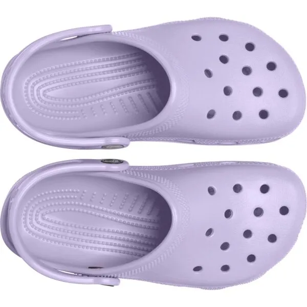Crocs CLASSIC CLOG K Detská nazúvacia obuv, fialová, veľkosť 33/34