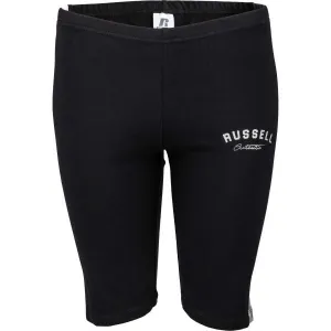 Russell Athletic BIKE PRINT SHORT Dámske šortky, čierna, veľkosť