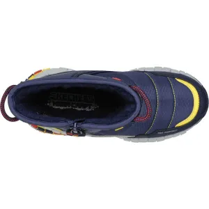 Skechers MEGA-CRAFT Chlapčenská zateplená zimná obuv, modrá, veľkosť