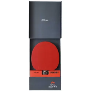 Stiga ROYAL 5 STAR CARBON Pingpongová raketa, červená, veľkosť
