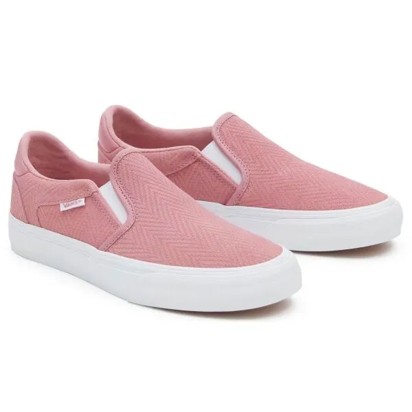 Vans ASHER DELUXE Dámske slip-on tenisky, ružová, veľkosť 40