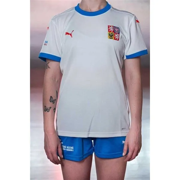 Puma AWAY JERSEY W Dámsky hádzanársky dres, biela, veľkosť