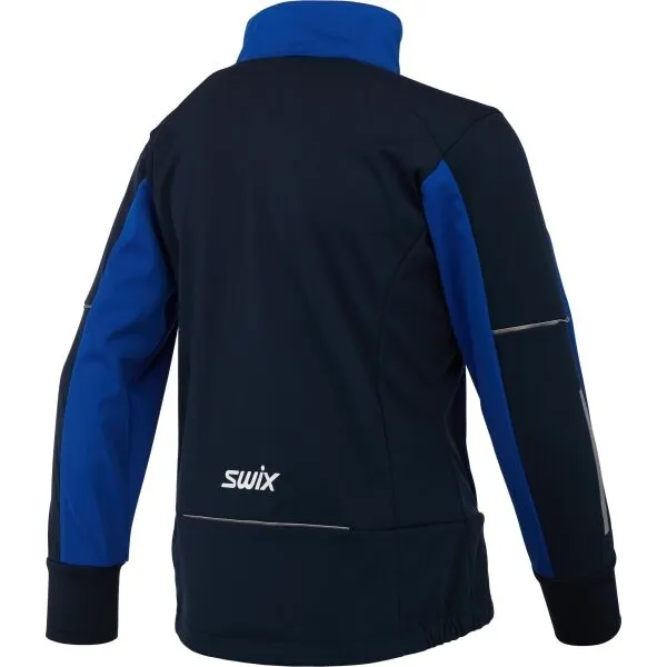 Swix DYNAMIC Detská bunda na bežky, modrá, veľkosť