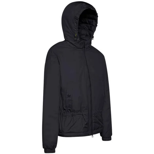 Geox W SPHERICA PARKA - RECYCLE PON Dámska bunda, tmavo modrá, veľkosť