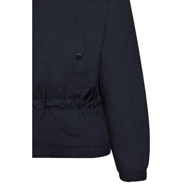 Geox W SPHERICA PARKA - RECYCLE PON Dámska bunda, tmavo modrá, veľkosť