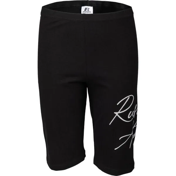 Russell Athletic BIKER SHORTS Dámske šortky, čierna, veľkosť