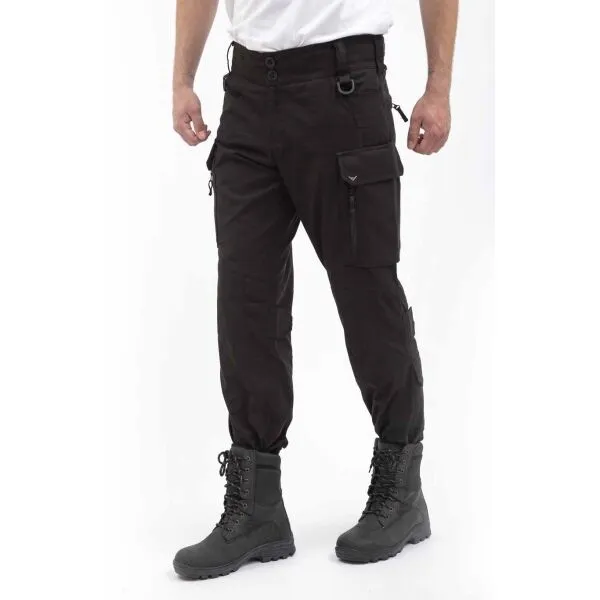 VAVWEAR OPTAC12 Pánske outdoorové nohavice, čierna, veľkosť 40x32