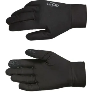 PROGRESS RUNNING GLOVES Bežecké rukavice, čierna, veľkosť
