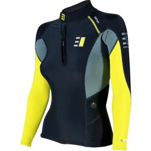 ENTH DEGREE FIORD LS Top s dlhým rukávom do vody, čierna, veľkosť