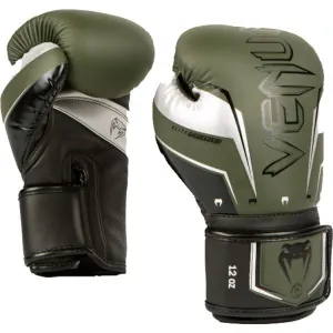 Venum ELITE EVO BOXING GLOVES Boxerské rukavice, khaki, veľkosť