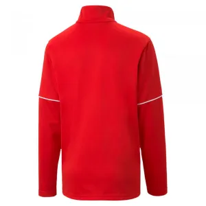 Puma TEAMGOAL 1 4 ZIP TOP CORE JR Chlapčenská mikina, červená, veľkosť