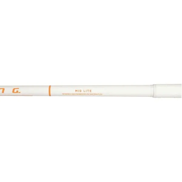 Salming MIDLITE FLOW F32 JR Juniorská florbalová hokejka, biela, veľkosť