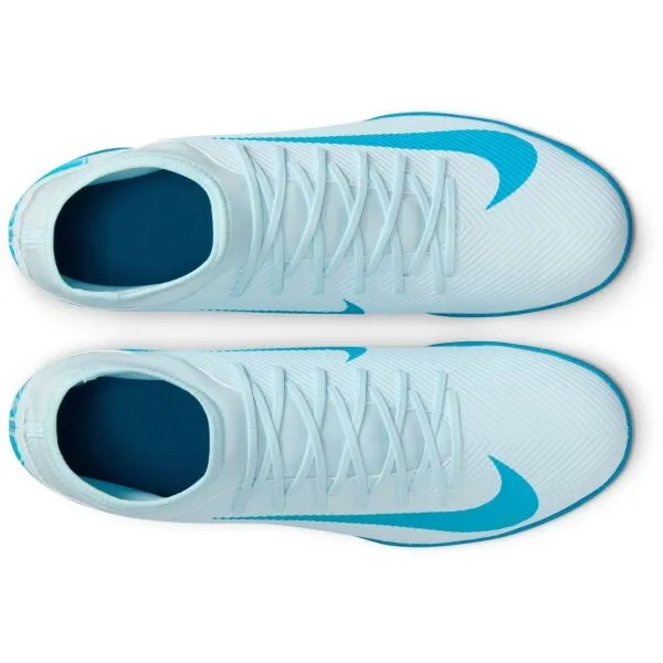 Nike MERCURIAL SUPERFLY 10 CLUB IC Pánska halová obuv, svetlomodrá, veľkosť 44