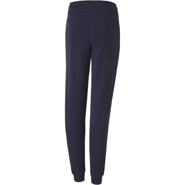 Puma TEAMGOAL 23 CASUALS PANTS JR Chlapčenské futbalové tepláky, tmavo modrá, veľkosť