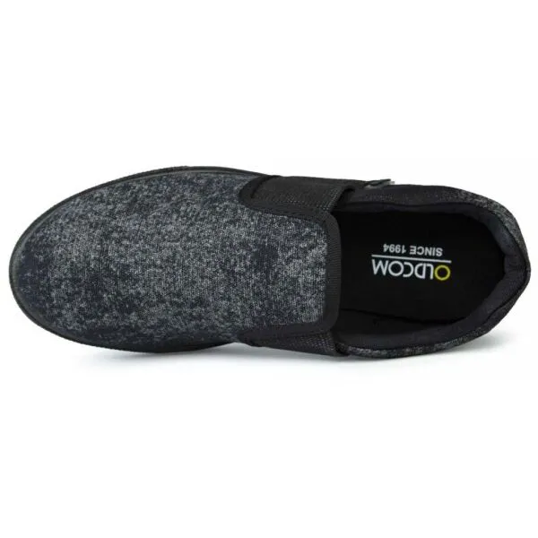 Oldcom SLIP-ON RAY Unisex slip-on obuv, čierna, veľkosť