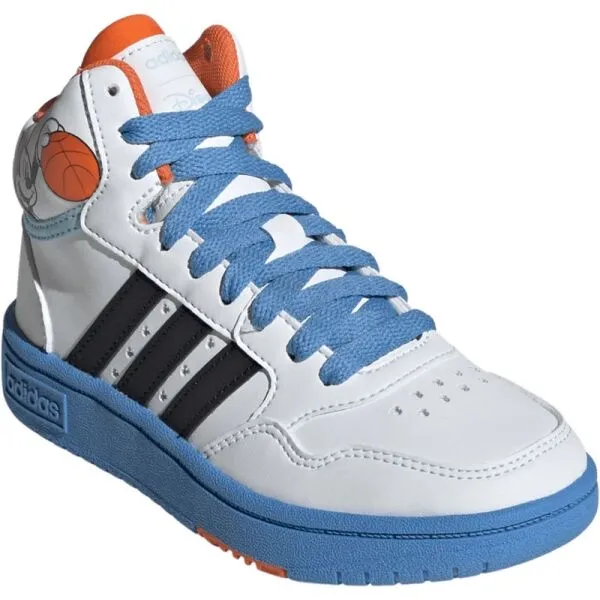 adidas HOOPS MID 3.0 MICKEY K Detské členkové tenisky, biela, veľkosť