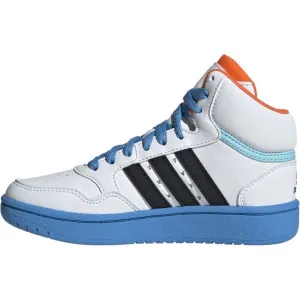 adidas HOOPS MID 3.0 MICKEY K Detské členkové tenisky, biela, veľkosť