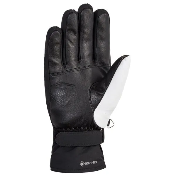 Dámske lyžiarske rukavice Ziener Kamea GTX - white/black