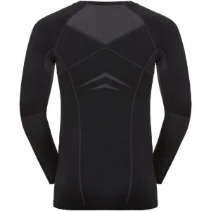 Odlo SUW MEN'S TOP L/S CREW NECK PERFORMANCE EVOLUTION WARM Pánske tričko, čierna, veľkosť