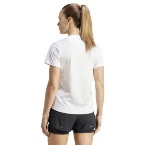 adidas RUN IT TEE Dámske bežecké tričko, biela, veľkosť