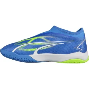 Puma ULTRA MATCH LL IT JR Detská halová obuv, modrá, veľkosť 37