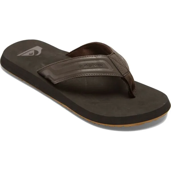 Quiksilver MONKEY WRENCH CORE Pánske žabky, hnedá, veľkosť 39