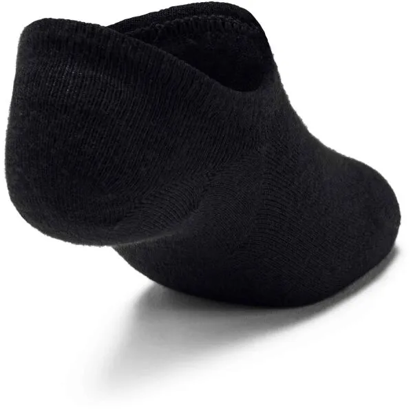 Under Armour ESSENTIAL ULTRALOW TAB 3PK Dámske nízke ponožky, čierna, veľkosť S