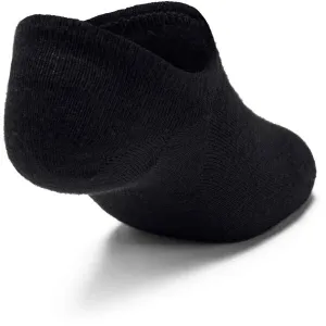 Under Armour ESSENTIAL ULTRALOW TAB 3PK Dámske nízke ponožky, čierna, veľkosť S