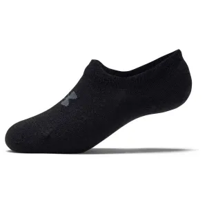 Under Armour ESSENTIAL ULTRALOW TAB 3PK Dámske nízke ponožky, čierna, veľkosť S