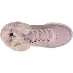 Skechers UNO LITE - COMFURT COLLAR Dievčenská zimná obuv, ružová, veľkosť