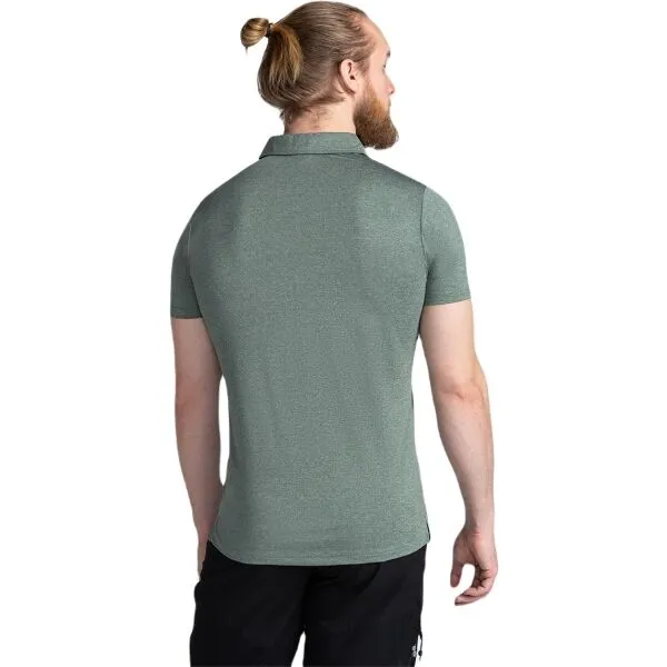 KILPI OLIVA Pánske polo tričko, tmavo zelená, veľkosť