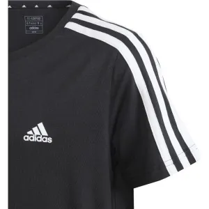 adidas ESSENTIALS 3-STRIPES DRESS Dievčenské šaty, čierna, veľkosť