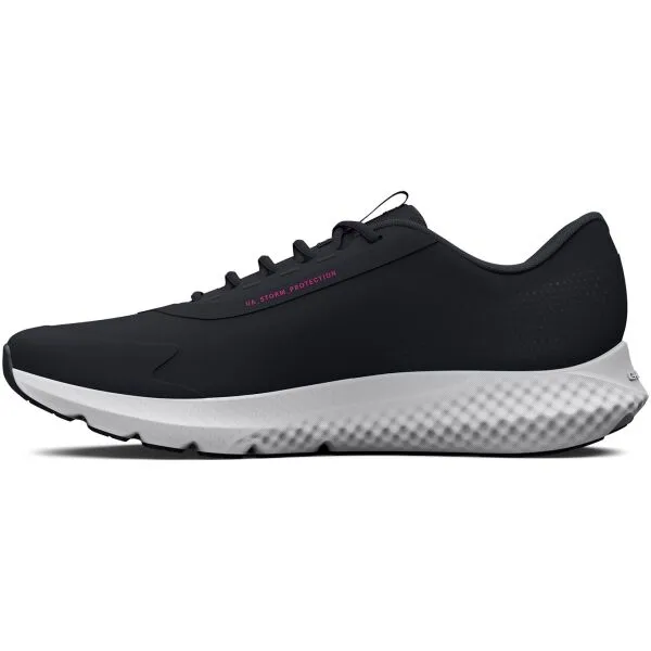 Dámska bežecká obuv UNDER ARMOUR UA W Charged Rogue 3 Storm black jet gray rebel pink