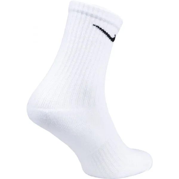 Ponožky NIKE 3 PACK-Everyday Cushion Crew-WHITE MGREYH BLACK