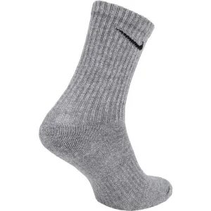 Ponožky NIKE 3 PACK-Everyday Cushion Crew-WHITE MGREYH BLACK