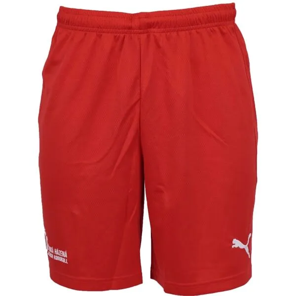 Puma HOME SHORTS MEN Pánske hádzanárske kraťasy, červená, veľkosť