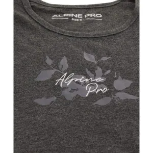 ALPINE PRO ELFA Dámske tričko, čierna, veľkosť
