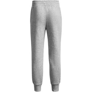 Under Armour RIVAL FLEECE JOGGERS Dievčenské tepláky, sivá, veľkosť L