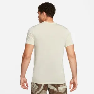 Nike NK DF TEE RLGD CAMO Pánske tréningové tričko, béžová, veľkosť