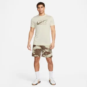 Nike NK DF TEE RLGD CAMO Pánske tréningové tričko, béžová, veľkosť