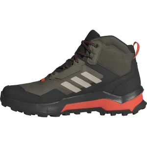 Trekingové topánky adidas TERREX AX4 Mid GTX - oliv strat/wond beige/core blk