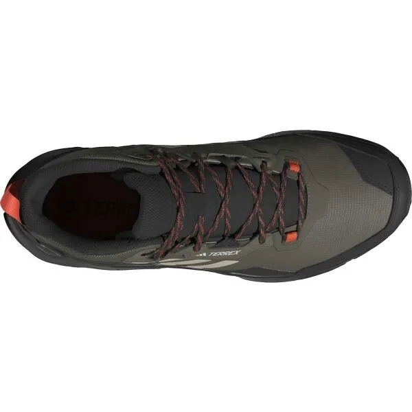 Trekingové topánky adidas TERREX AX4 Mid GTX - oliv strat/wond beige/core blk
