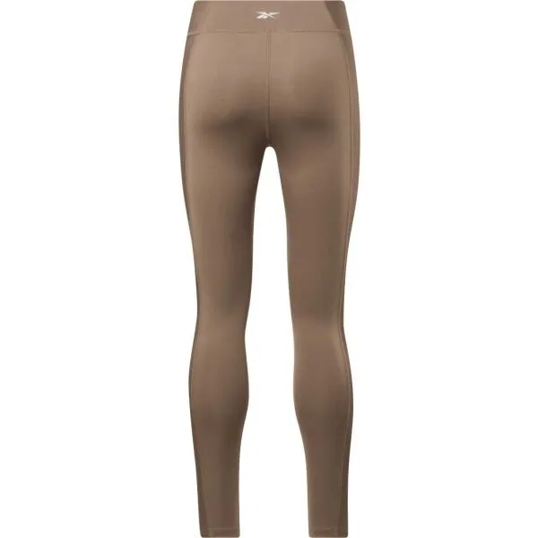 Reebok YOGA HR RIB TIGHT Dámske legíny, béžová, veľkosť