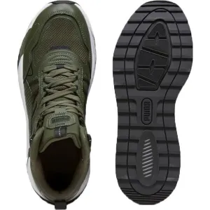 Puma TRINITY MID HYBRID Pánska voľnočasová obuv, khaki, veľkosť 40
