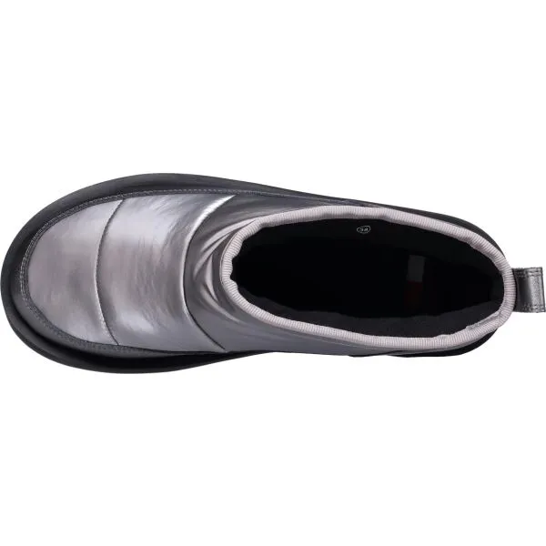 Tommy Hilfiger PADDED CLEAT FLATFORM ANKLE BOOTS Dámska obuv, strieborná, veľkosť