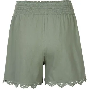 O'Neill SMOCKED SHORTS Dámske šortky, svetlo zelená, veľkosť